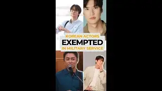 Korean Actors Who Were Exempt from Mandatory Military Service—And Why!