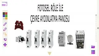 FOTOSEL RÖLE İLE ÇEVRE AYDINLATMA PANOSU