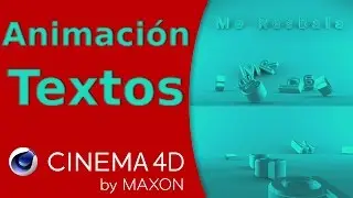 Animación de Textos en Cinema 4D