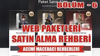 Acemi Maceracı Rehberi | Bölüm 6 : Web Paketleri