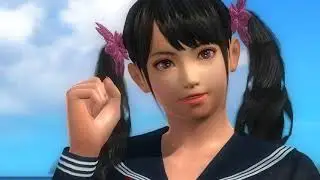 Dead or Alive 5 Last Round: Ling Xiaoyu in a Sailor Uniform