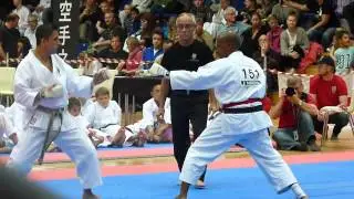 6th World Cup KWF   Kumite   Darwin Rojas (Venezuela) vs EL Sadeg Osman (Sudan)