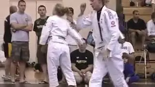 Jenny's first Adult Match - at 14!