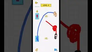 Toilet Rush 3D gameplay challenging Level 4 #gameplay #walkthrough #mobilegame #walkthrough#shorts
