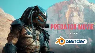 PREDATOR MOVIE - BLENDER 2.93(UNFINISHED PERSONAL PROJECT 2020)