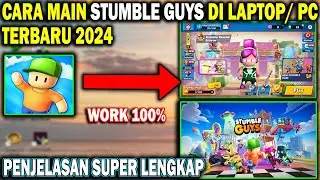 Cara Main Stumble Guys Di Laptop Tanpa Download Terbaru 2024 | Cara Main Stumble Guys Di PC
