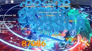 [4.6 Abyss] THE ABSOLUTE LIMIT? 43s C0 Childe International Speedrun top half continuous
