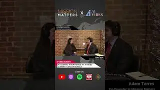 AyseDeniz Interviewed at AI Vibes Summit in Santa Monica #shorts