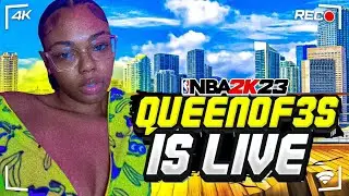 BEST FEMALE PG ON NBA 2K23 | LVL 40 GRIND | BEST FEMALE SHARP | 3K SUBS GRIND | TAB ME