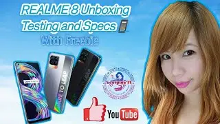 REALME 8 Unboxing Testing and Specs (with freebie)