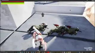 UE4 Shooting Balls (Mixamo Animation)