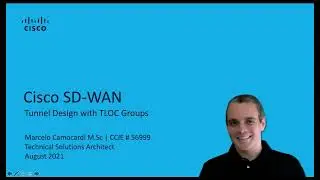 Cisco SD-WAN: Tunnel Design with TLOC Groups