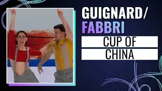 Guignard / Fabbri (ITA) | Ice Dance Rhythm Dance | Cup of China 2024 | 