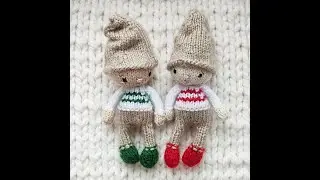 Gnome knitting pattern /Гномик спицами.