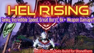 ESO [Stonethorn] Stamina Necromancer PvP Build- Hel Rising