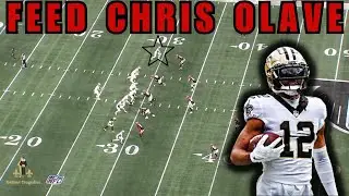 The Saints Need to Feed Chris Olave MORE!