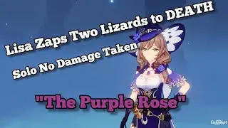 C5 Lisa Solos World Boss Coral Defenders No Damage Taken | Genshin Impact 🔮