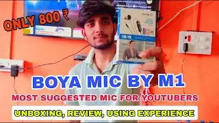 boya mic bym1 unboxing and review (full specifications) most suggested mic for YouTubers ,best mic