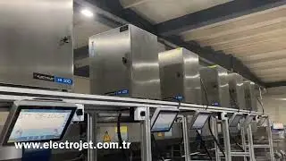 Yumurta Viyolu üzerine Entegre İnkjet kodlama Sistemi-Hi100