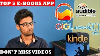 top 5 apps for audio books and also for reading ??? worlds best apps are here full in Hindi