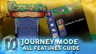 Terraria 1.4 Journey's End - Journey Mode Guide - ALL NEW FEATURES + TERRARIA 1.4 CREATIVE MODE