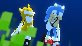 Sonic Almost Disappeared Saving Tails - FNF 3D Animation x Sonic (Minecraft Animation) | SonicLife