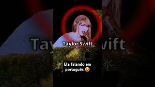 Taylor Swift AJUDA uma fã falando em PORTUGUÊS..