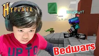 Emeralds are OP / The Clutch in Hypixel Bedwars!
