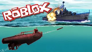 Roblox | RED VS BLUE SUBMARINE WAR! (Roblox Navy Battleships)