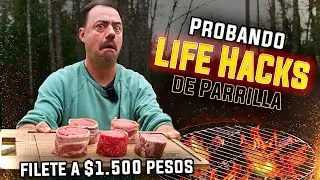 Medallón de Filete a $1500 (usd $1.5) ¿Es Posible? ¡Probando Life Hacks de Parrilla!
