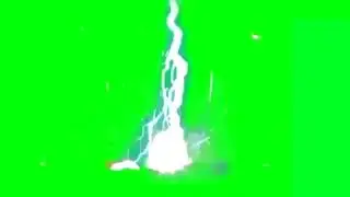 Bahan efek petir green screen