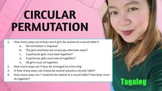 CIRCULAR PERMUTATION | PROMBLEM SOLVING| 
