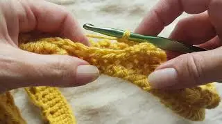 Working the Cables of the Celtic Cabled Cowl and Hat