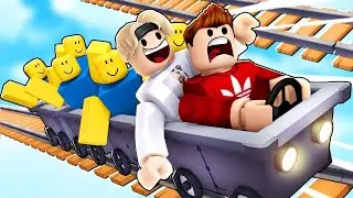 Die WILDESTE ACHTERBAHNFAHRT in ROBLOX!