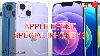 APPLE EVENT KEYNOTE SEPTEMBRE 2021 : IPHONE 13, APPLE WATCH 7, IPAD 9, MACBOOK PRO M1X -SPÉCIAL LIVE