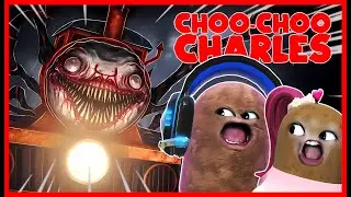 ATUN & MOMON DI KEJAR KERETA LABA2 CHOO CHOO CHARLES !! Feat 