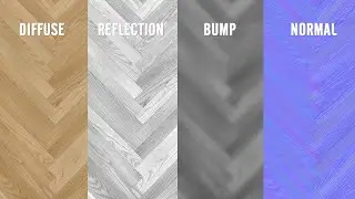 Creating Normal Maps In Photoshop | Creating Reflective, Bump, Normal Materials | Materials Vray 07