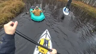 SUP-board поход Порожки-Чална.