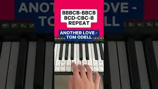 Another Love - Tom Odell (Piano Tutorial) #TikTok