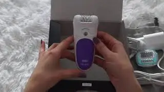 Распаковка эпилятора Braun