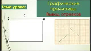 Урок №17 Вывод отрезков 8 класс