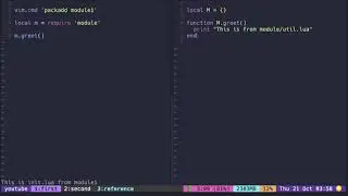 Neovim Plugin Development: init.lua and submodule