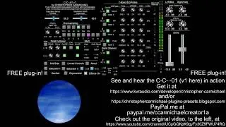 FREE audio plug-in! The C-C- -01 (v1 here) in action - Video 1