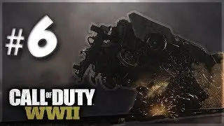 Call of Duty: WW2 Walkthrough Part 6 - Stopping The Panzerzug Train