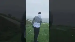 Just your typical seven-club wind at Pebble. 💨