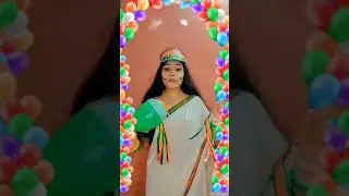15 August 🇮🇳🏆special look challenge💃🙏🎉 #shorts #youtubeshorts #funnyshorts #india #independenceday