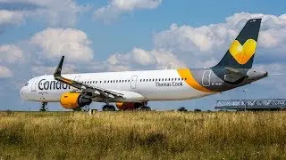 Condor A321 (D-AIAC) departs to Heraklion (LGIR) - 1080p24