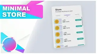 ROBLOX UI TUTORIAL: Minimal Store | GFX COMET