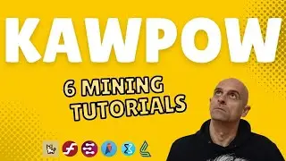 6 KAWPOW Tutorials in One Video ⛏😜 