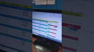excel me Due Number of days कैसे पता करे  #shorts  #education #youtubeshorts #computer #viral
